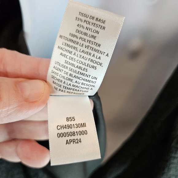 Chelsea 28 Womens Black Mini Romper Sz M Pockets Puckered Textured - Picture 12 of 14